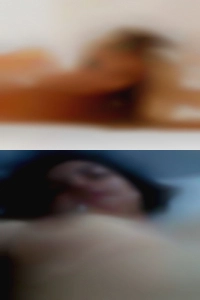 Housewife in a throat fucking threesome!